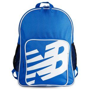 New Balance Classic Sporty Logo Backpack Blue White